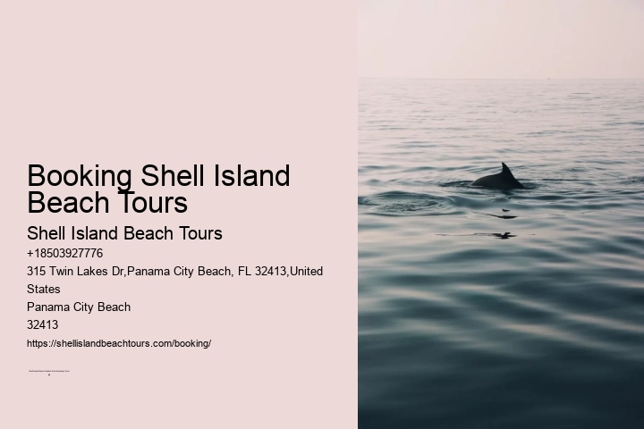 Booking Shell Island Beach Tours